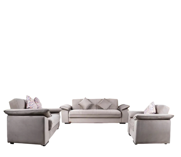 Light Grey Milano Living Room Set