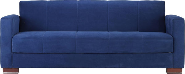 Viola navy blue sofa bed