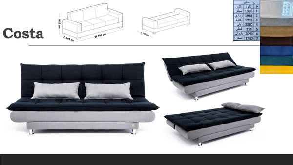 Janssen Costa sofa bed