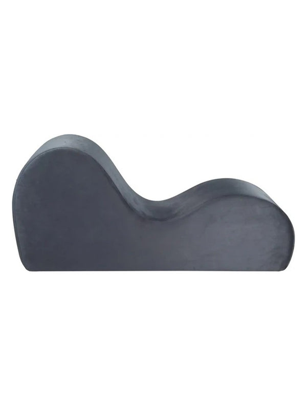 Gray Romantic Chaise Lounge